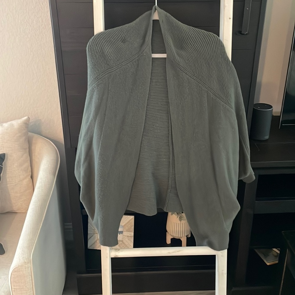 Cozy knit cardigan wrap